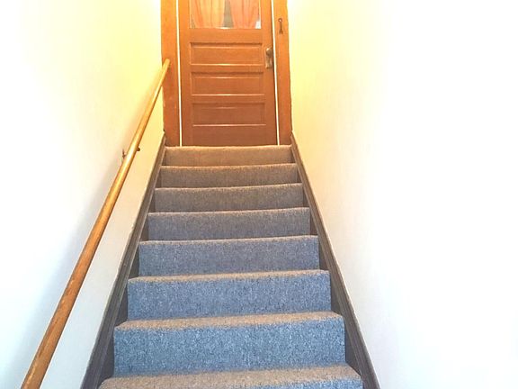 Stairs to apartment.