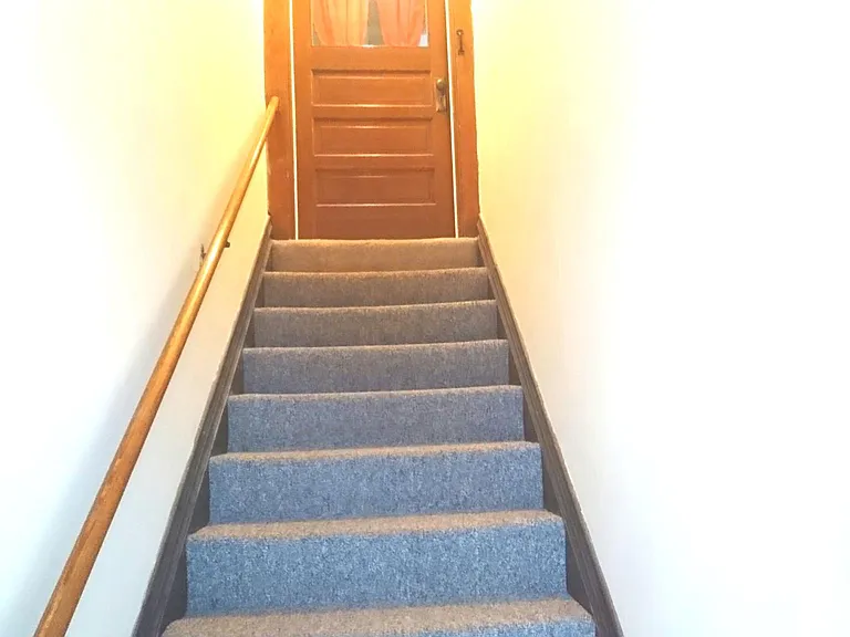 Stairs to apartment.