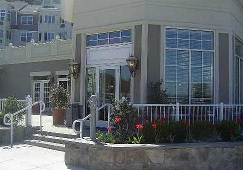 Front entrance to Condo Clubhouse Building