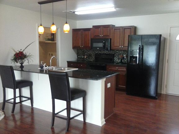 large open plan with island