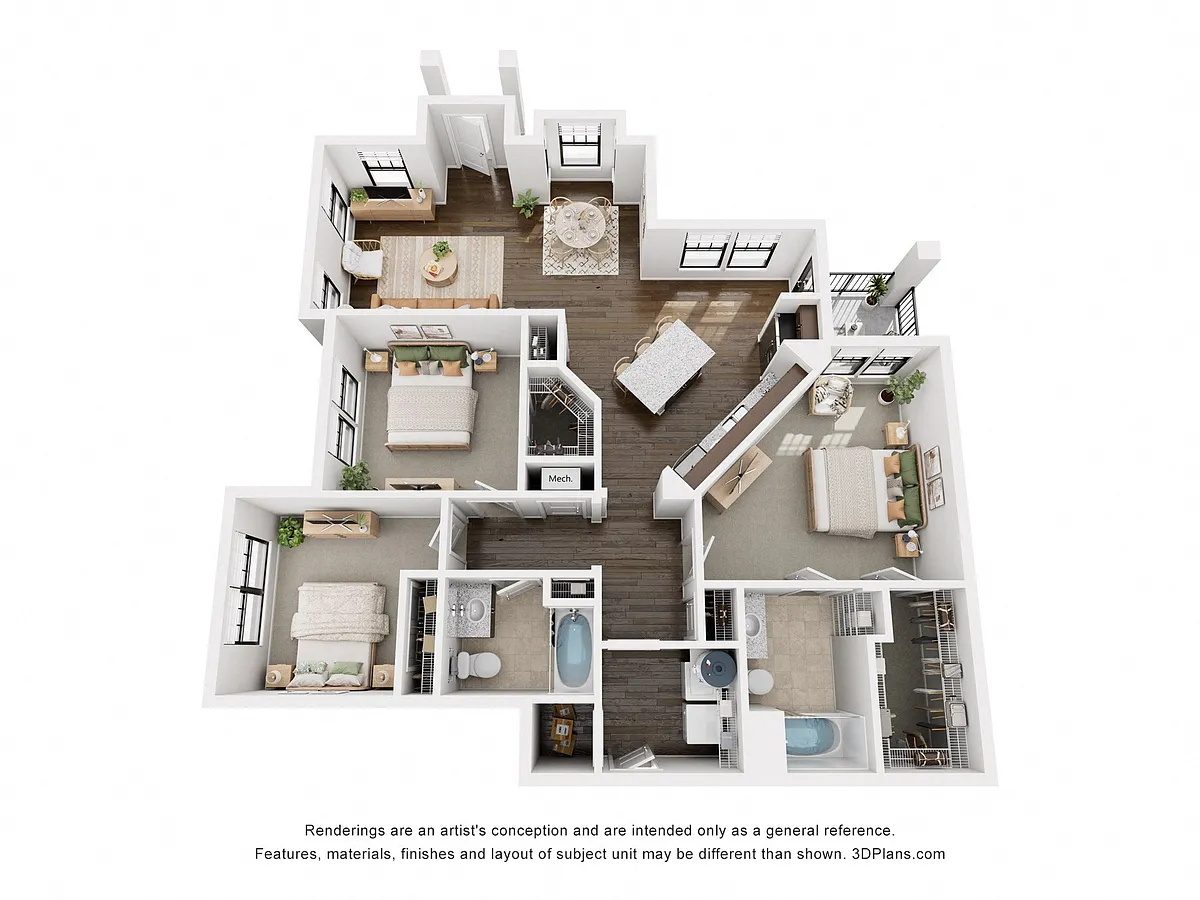 Floor plan The Woven