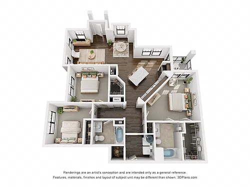 Floor plan The Woven