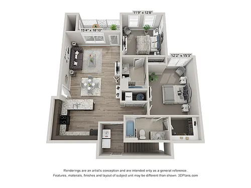 Floor plan Emerson