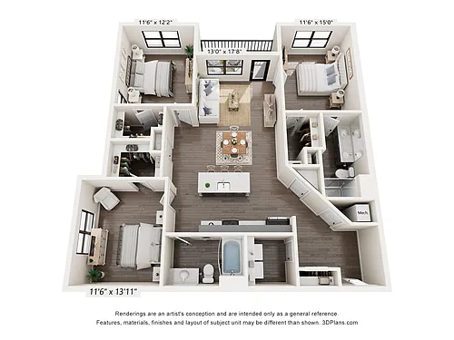 Floor plan Range