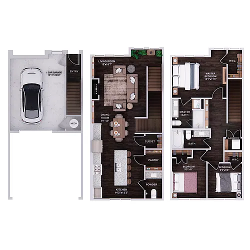 Floor plan TH2