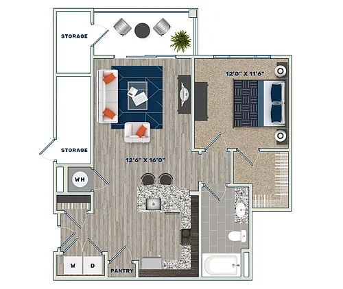 Floor plan A1A