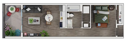 Floor plan S6