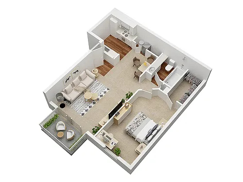 Floor plan Barber