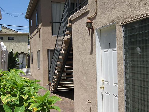 Stamped Concrete in courtyard. Only 6 units in this complex.