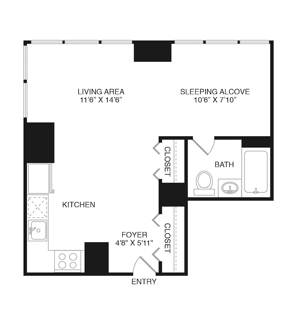 Building Photo - 800 6th Ave #16H