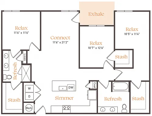 Floor plan C1