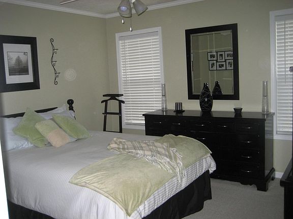 Master bedroom includes 2 walk-in closets