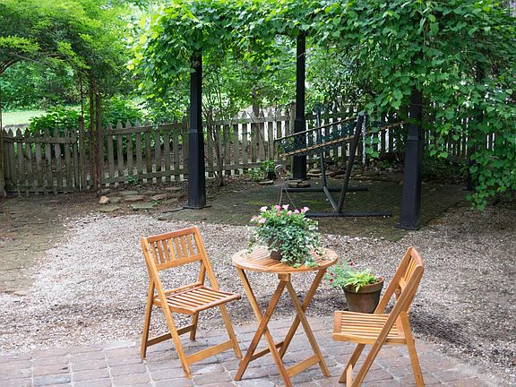 patio view to covered pergola