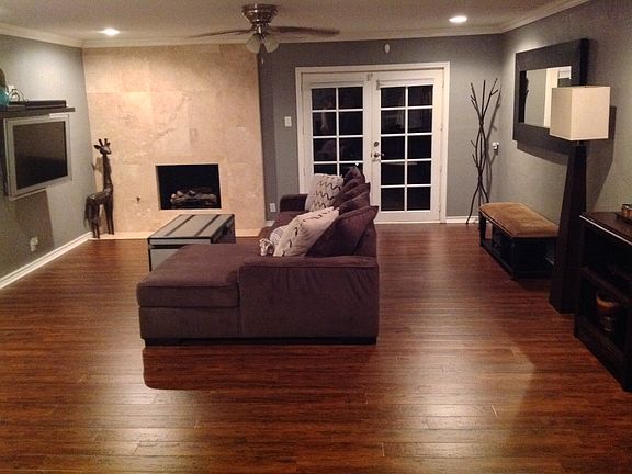 Front of living room
