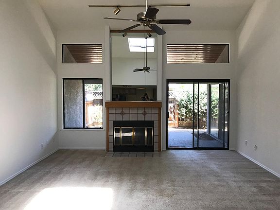Living room looking out to back patio.
