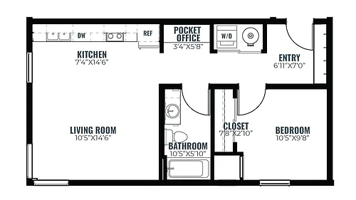 Floor plan The Aerie