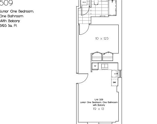 2nd image of 515 E 86th St #509