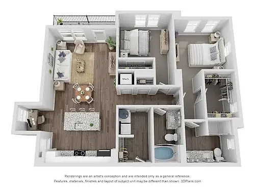 Floor plan B2