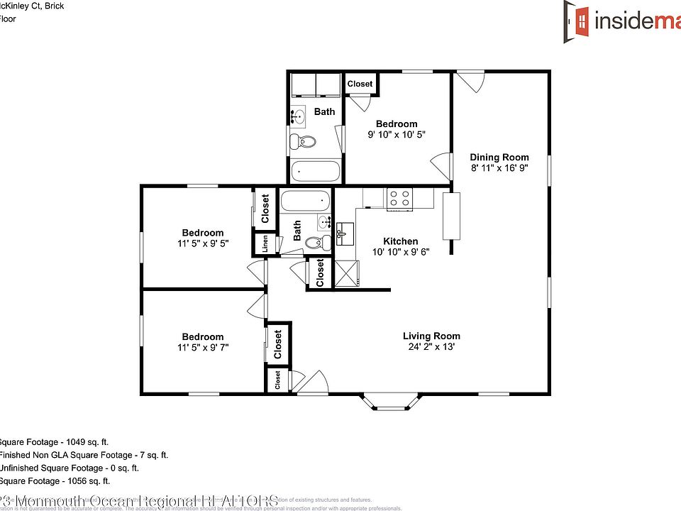 208 Mckinley Court, Brick, NJ 08724 Zillow