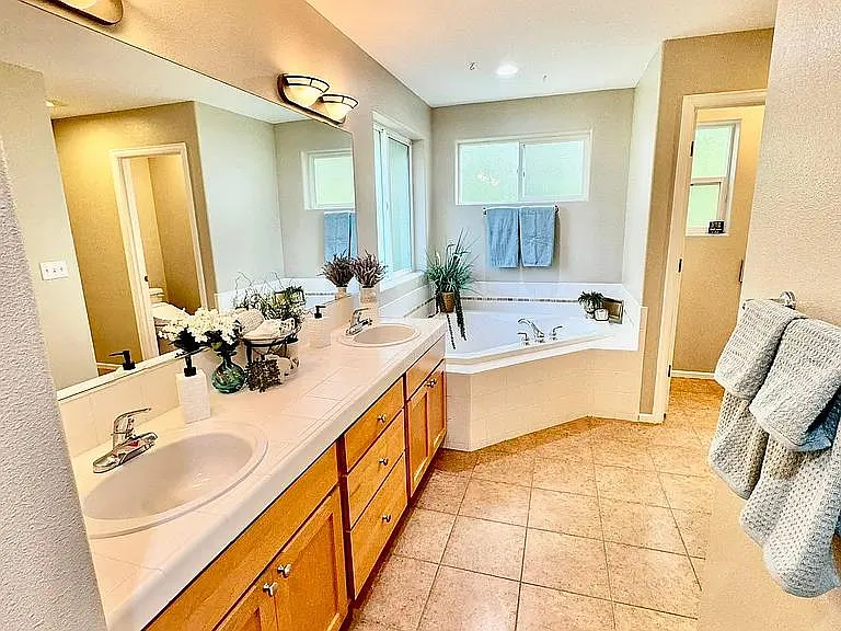 Master bathroom