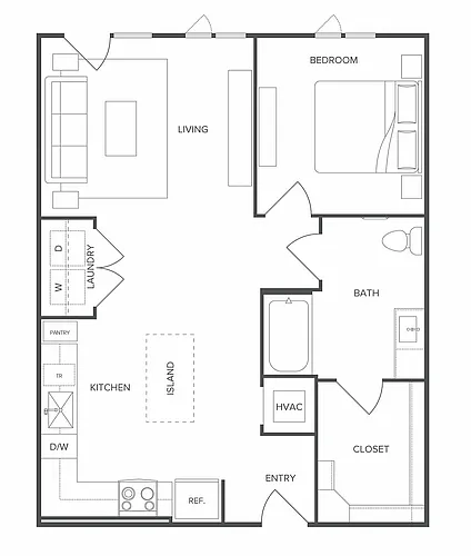 Floor plan LW1