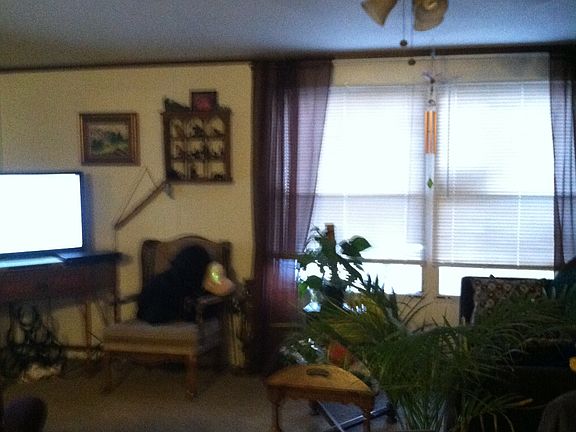 View of living room. 