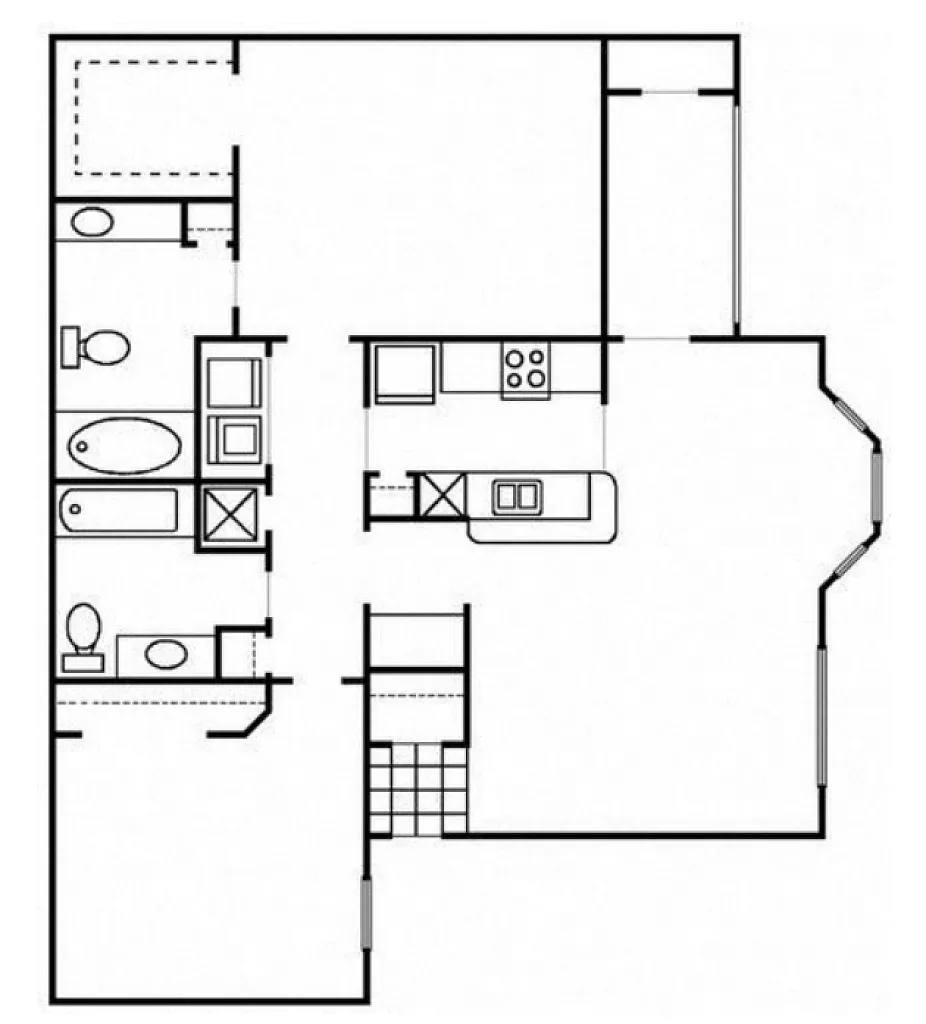 Floor plan The 1104