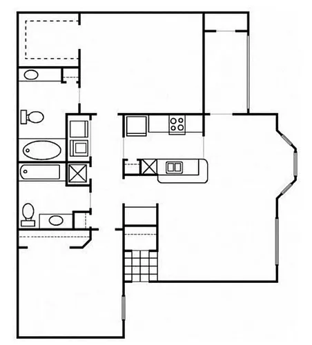 Floor plan The 1104
