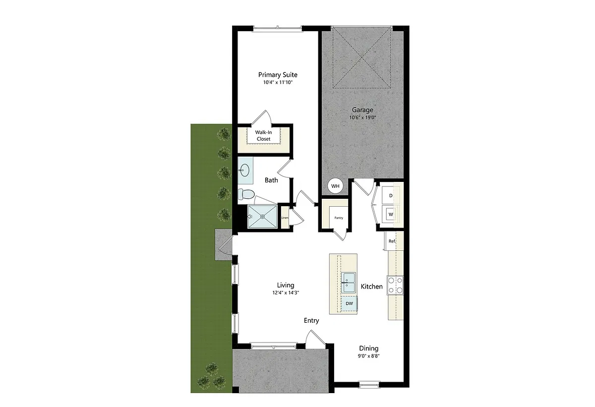 Floor plan Parsley