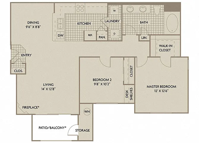 Floor plan Florence