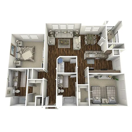 Floor plan B3