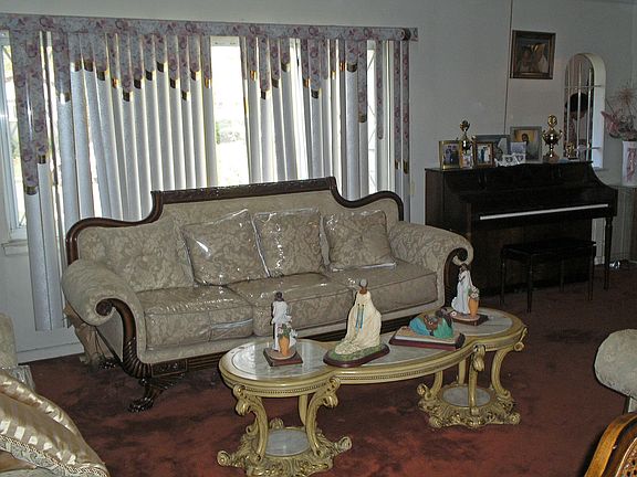 Living Room with Bay Windows