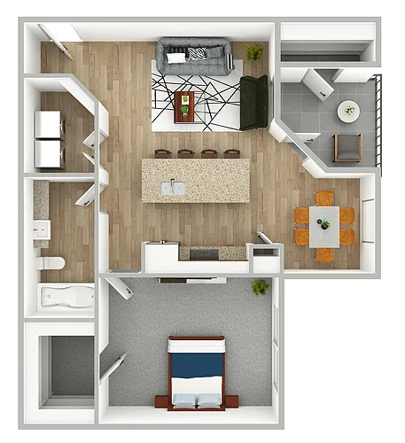 Floor plan A1