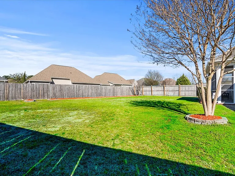 Fenced In Backyard