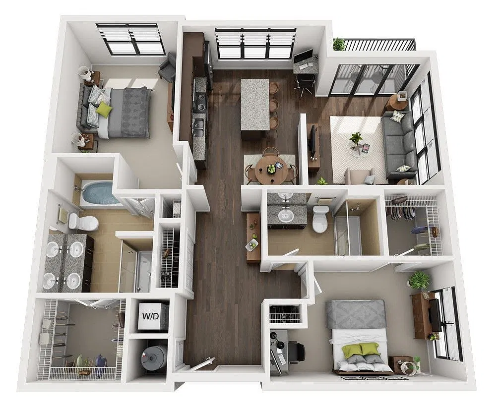 Floor plan B4