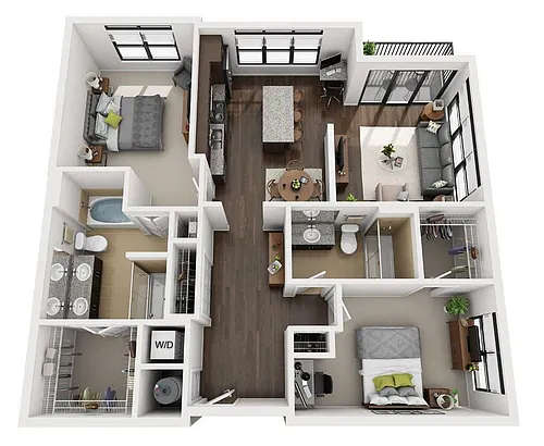 Floor plan B4