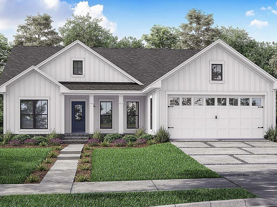 Outside of New Construction Home