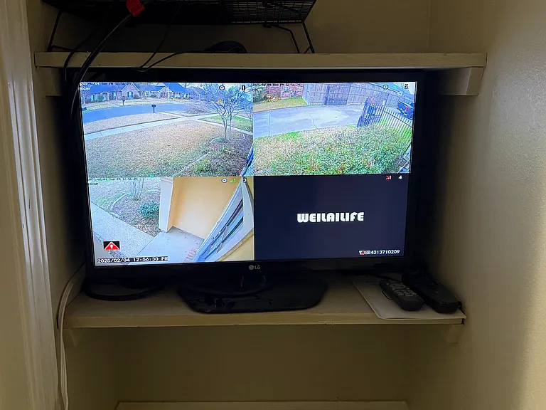 DVR Video security system for peace of mind