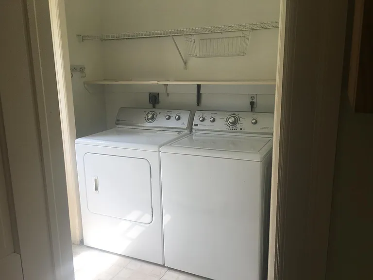 Laundry off kitchen
