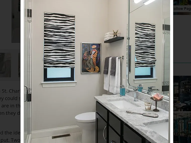 Primary bath - As featured in St Louis Homes + Lifestyles