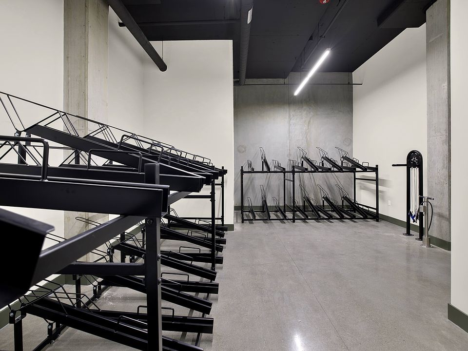 Secure interior bike storage keep your ride protected and ready to roll.