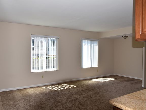 View of living room from kitchen
