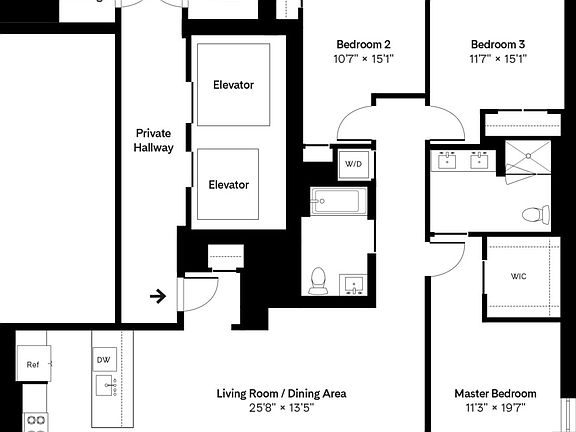 2nd image of 146 Pierrepont St APT 17A