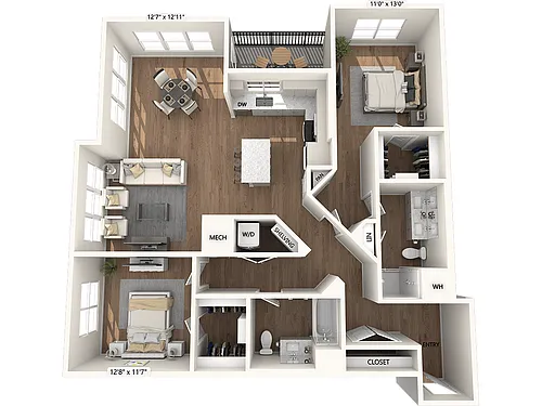Floor plan BM15.3-Base Collection