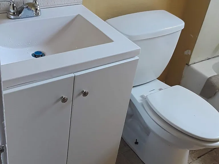New bathroom vanity