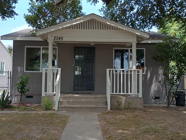 Front of house.