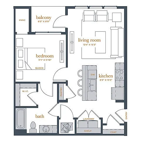 Floor plan A1
