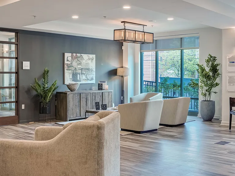 Take a break and enjoy the newly redesigned leasing office