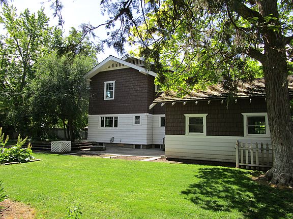View of house from back yard