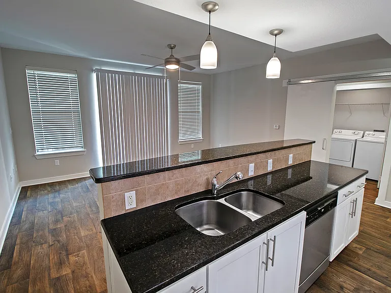 Renovated Adams Kitchen and Living Room